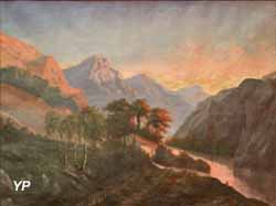 Paysage des bords de la Sioule (Pierre-Victorien Lottin de Laval, 1890)