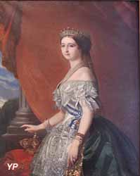 Portrait de l'impératrice Eugénie (François Aimé Ecalard, XIXe s.) (doc. Yalta Production)