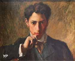 Autoportrait en jeune romantique (Gabriel Deluc, 1908)