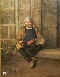 Le vieux Mendiant breton (Flavien-Louis Peslin, collections permanentes)