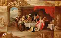 Le Repas chez Simon (Frans Francken II)