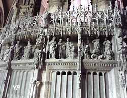 Clôture du choeur de la cathédrale Notre-Dame de Chartres