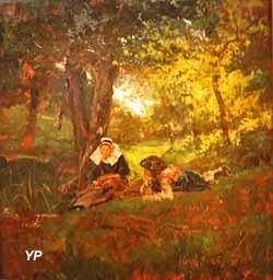 Sous-bois à Pont-Aven (Jules Girardet, 1879)