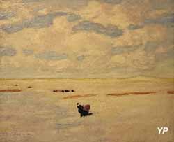 Bretonne dans la dune (Jean-Julien Lemordant, 1905)