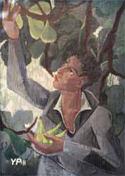 Autoportrait au figuier (Jean Deyrolle, 1941)
