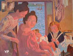 Maternité au Pouldu, effet du soir (Maurice Denis, 1899)