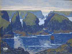 Belle-Île, Goulphar (Jean-Francis Auburtin, 1895)