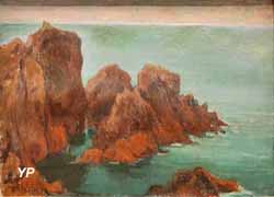 Les rochers à Belle-Île (Wladislaw Slewinski, 1894)