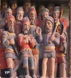 Acace et ses hommes reçoivent l'ordre de sacrifier aux dieux romains : refus des soldats