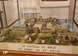 Le château de Brest au début du XXe siècle
