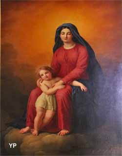 Vierge à l’enfant (Pierre-Louis Delaval, 1836)