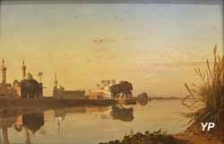 Vue du Nil de basse Égypte (Prosper Marilhat, 1840)