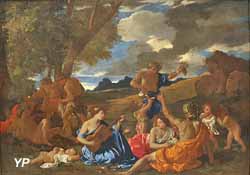 Fête en l'honneur de Bacchus, dieu romain du vin, dite la Grande Bacchanale (Nicolas Poussin, vers 1627)
