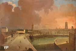 Le port d'échouage (A. Bane, 1830)