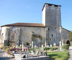 Eglise Saint-Pierre de Brocas (doc. Office de Tourisme St Sever Cap de Gascogne)