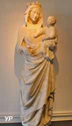 Vierge à l'Enfant (calcaire, début XIVe s.)