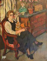 Portrait de Miss Lily Walton (Suzanne Valadon, 1922)