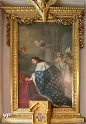 Saint Louis recevant la couronne d'épines (Joseph Benoît Suvée, 1772)