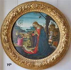 Vierge à l'Enfant avec saint Jean-Baptiste (Jacopo del Sellaio)