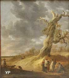 Le Chêne foudroyé, ou la Diseuse de bonne aventure (Jan Josefsz, van Goyen)