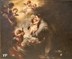 Saint Antoine de Padoue adorant l'Enfant Jésus (Bartolome Esteban Murillo)