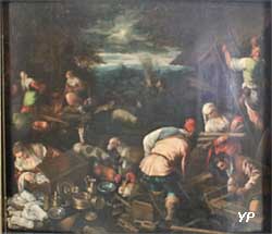 Sacrifice de Noé après la sortie de l'arche (atelier de Bassan - Leandro da Ponte)