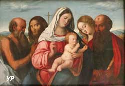 Vierge à l'Enfant avec des saints (Maître de l'incrédulité de saint Thomas)