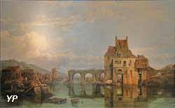 The Old bridge at Angers (George Clarkson Stanfield)
