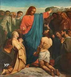 La guérison de dix lépreux par Jésus (Élie Delaunay)