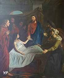 Jésus ressuscitant la fille de Jaïre
