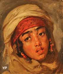 Portrait de jeune fille arabe (Gustave Guillaumet, collection particulière)