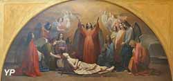 La Mort de sainte Marie-Madeleine (Emile Signol, 1855)