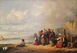 L'attente des pêcheurs (Auguste Delacroix)