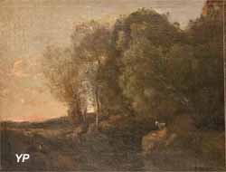 Le pressoir de Domfront (Camille Corot)