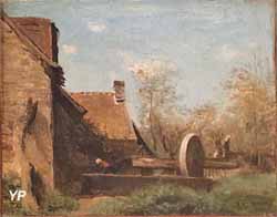 Paysage, matinée environs de Beauvais (Camille Corot)