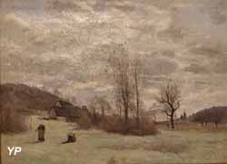 Entrée du bois à Ville-d'Avray (Camille Corot, 1850)