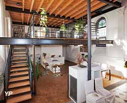 Chapelle am&eacute;nag&eacute;e en habitation