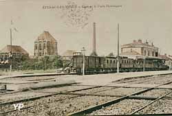 Gare d'Epinac et puits Hottinguer