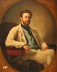 Portrait d'Edmond About (Félix-Henri Giacomotti)