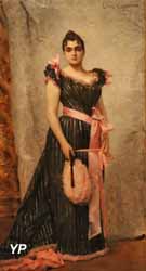 Portrait de la femme de l'artiste (Léon-François Comerre, 1892)