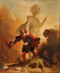 Don Juan et la statue du commandeur (Alexandre-Evariste Fragonard)