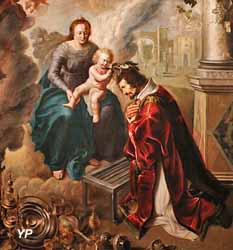 Saint Laurent couronné par l'Enfant Jésus (Claude de Jongh, 1634)