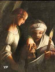 Judith et sa servante avec la tête d'Holopherne (Antonio Allegri, dit Le Correge)