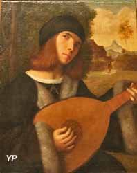 Portrait d'un joueur de luth (Giovanni Busi, dit Cariani)