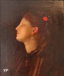 Femme à la perle (Charles-Auguste Sellier)