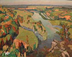 Moselle à Liverdun (Victor Guillaume, 1922)
