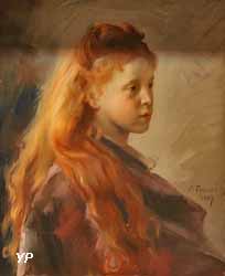 Jeune fille aux cheveux roux (Victor Prouvé, 1887)