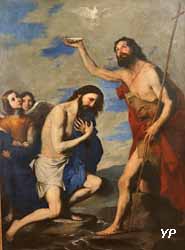 Le baptême du Christ (Jusepe de Ribera, 1643)