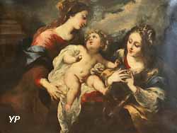 Le mariage mystique de sainte Catherine (Bartolomeo Biscaino)