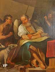 Isaac envoie Esaü à la chasse (Johann Ulrich Loth)
